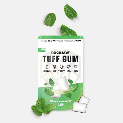 Tuff Gum (ohne Stimulanzien) | Ultra-robuster Kieferkaugummi | Mit B-Vitamin-Komplex
