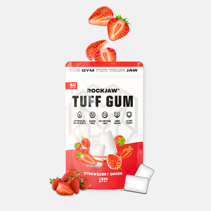 Tuff Gum (ohne Stimulanzien) | Ultra-robuster Kieferkaugummi | Mit B-Vitamin-Komplex