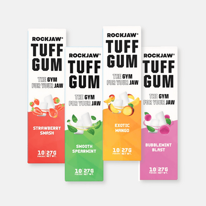 Tuff Gum (ohne Stimulanzien) | Ultra-robuster Kieferkaugummi | Mit B-Vitamin-Komplex