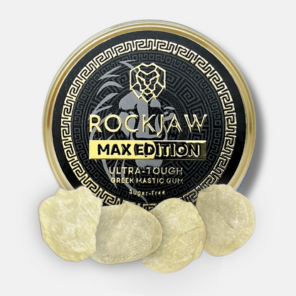 MAX Edition | Ultra-robuster griechischer Mastix-Kaugummi in Premiumqualität | Wiederverwendbar